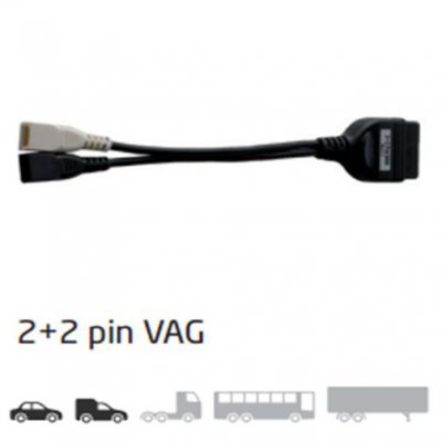 Delphi SV10202 kabel 2+2 pin Audi / VW