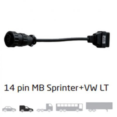 Delphi SV10203 kabel 14-pin Mercedes