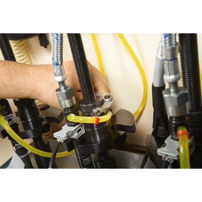 Hartridge IFT-200-L zkušební stanice pro testování vstřikovačů (240V) - upnutí vstřikovače
